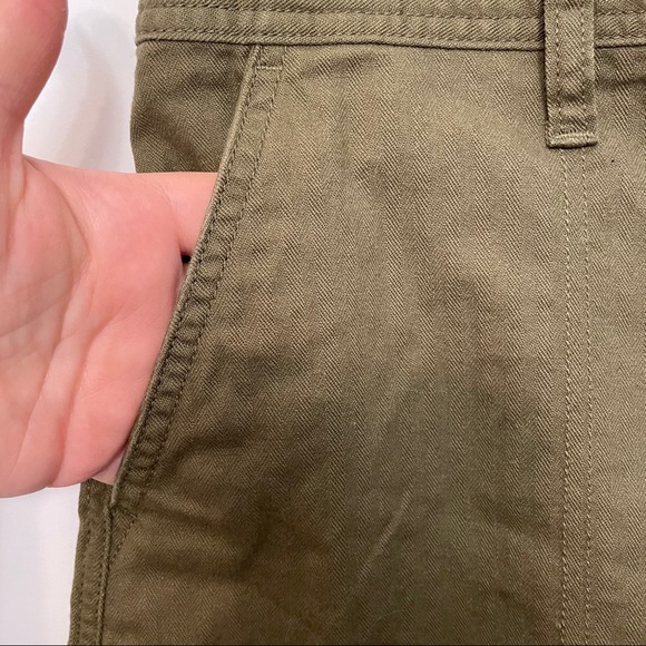 Madewell High Rise Camper Shorts Size Medium - Picture 6 of 9